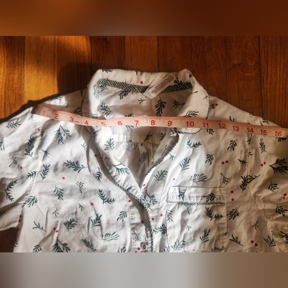 Gilligan & Omalley Cotton Holly and Red Berry Two Piece Pajama Set Size XXL - Picture 6 of 16